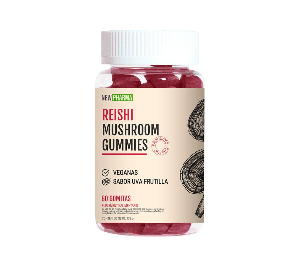 Reishi - 60 Gomitas - BaePink