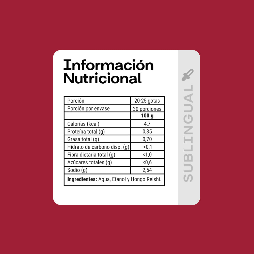 Reishi - Sublingual 30ml - BaePink