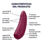 Satisfyer c/ pulso de aire Curvy 1 + - BaePink
