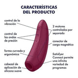 Satisfyer c/ pulso de aire Curvy 1 + - BaePink