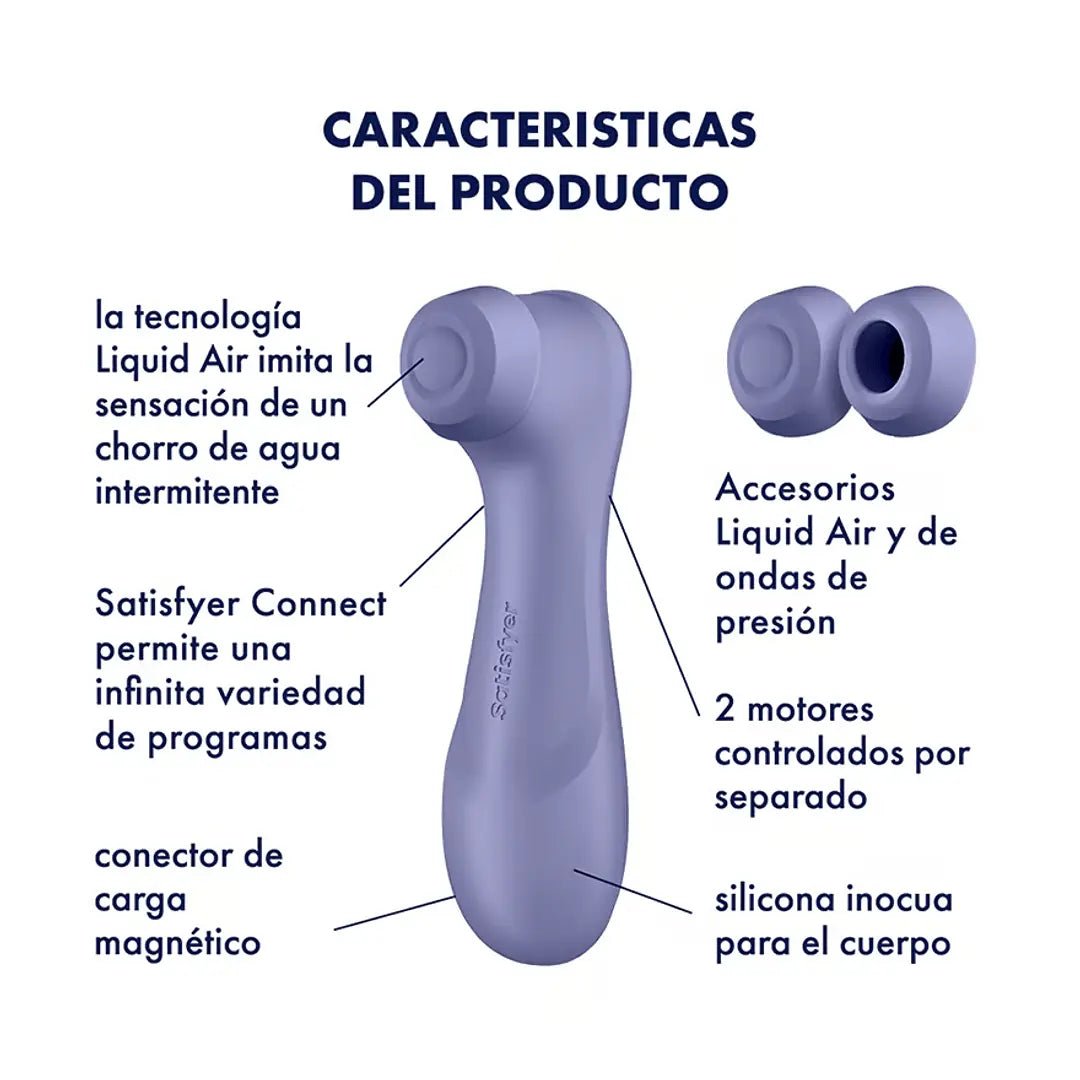 Satisfyer Pro 2 Generación 3 c/ App - BaePink