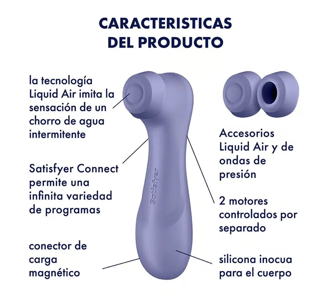 Satisfyer Pro 2 Generación 3 c/ App - BaePink