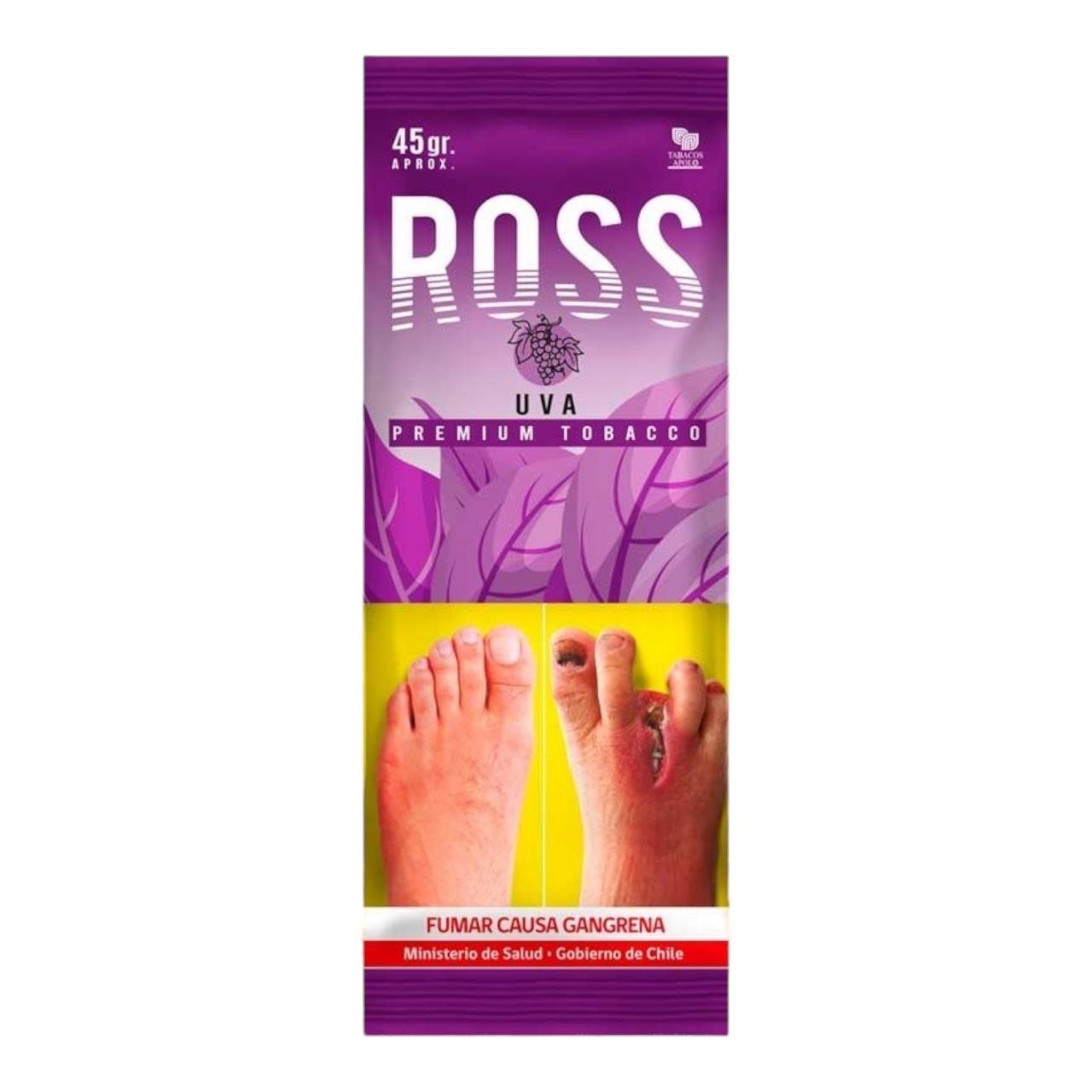 Tabaco Ross Uva 45 grs. - BaePink