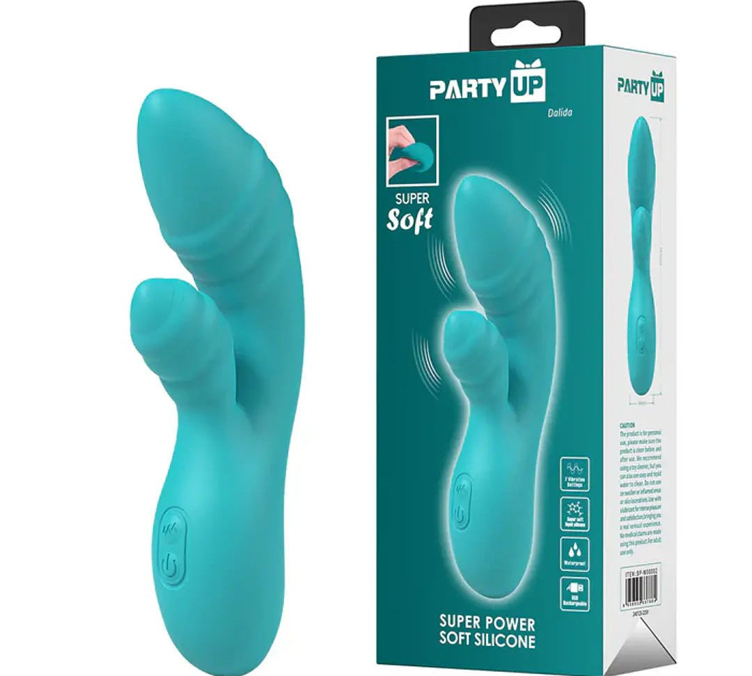Vibrador Conejo Dalida Party Up Pretty Love - BaePink
