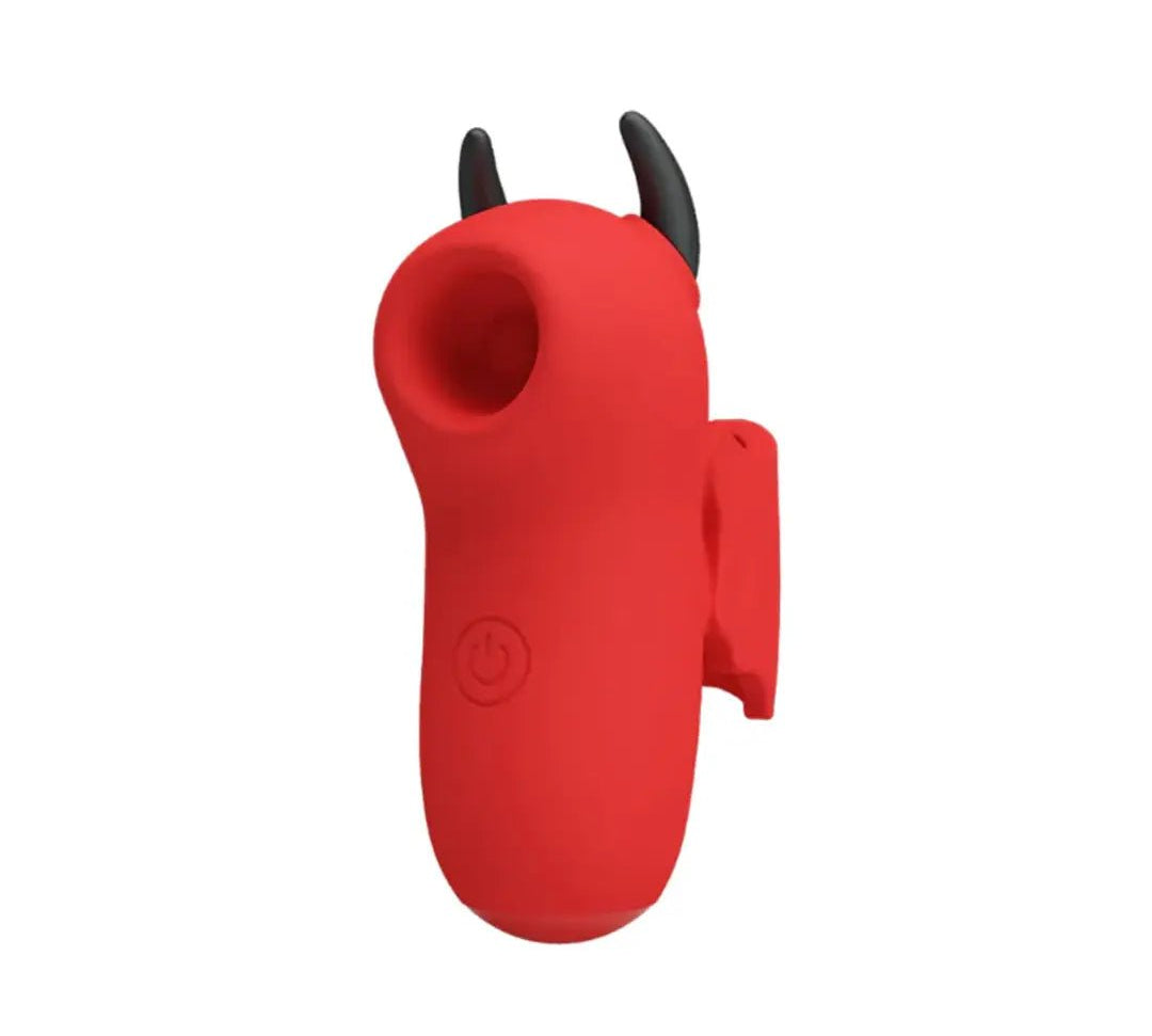 Vibrador de Dedo con Succión y Electroestimulación Pretty Love - BaePink