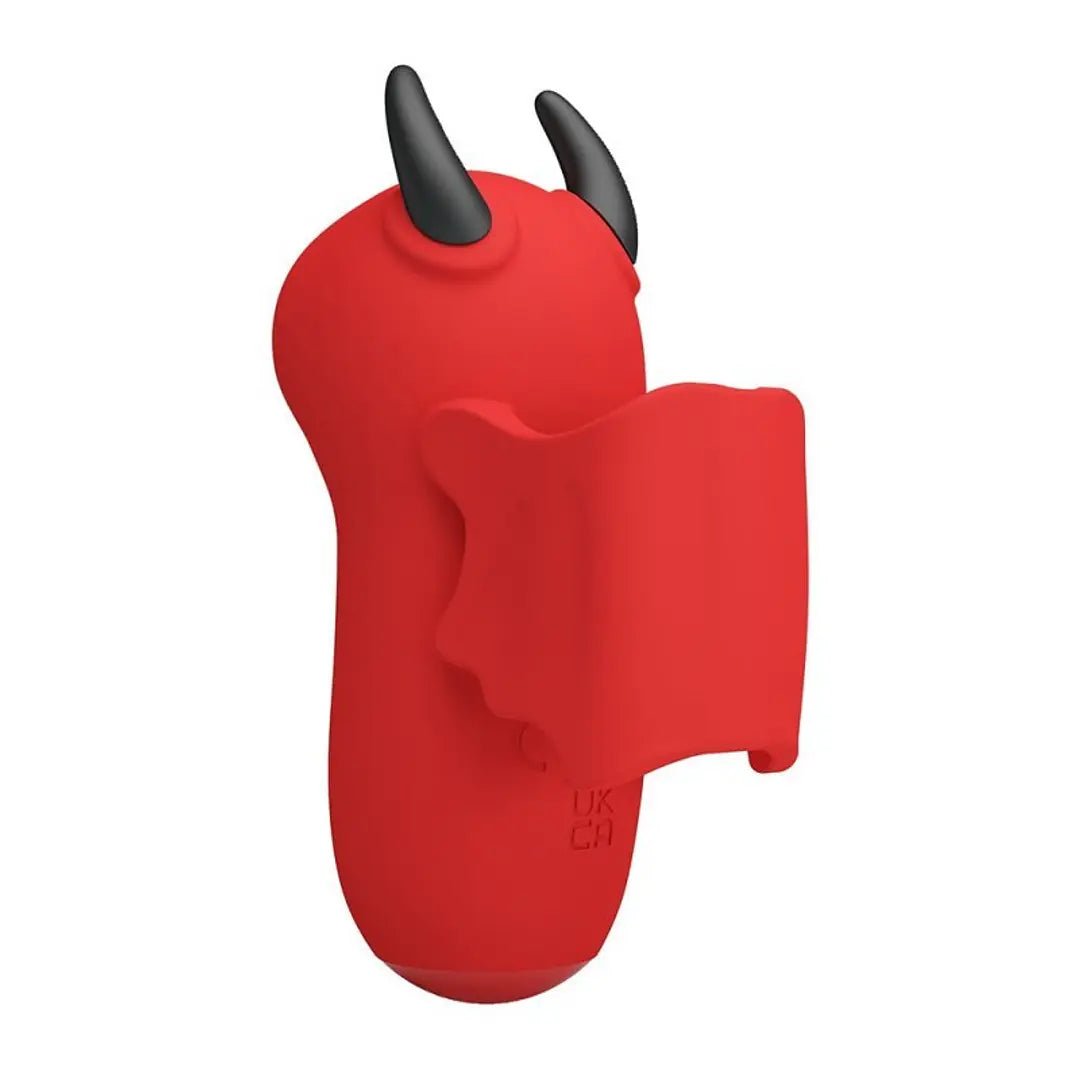 Vibrador de Dedo con Succión y Electroestimulación Pretty Love - BaePink