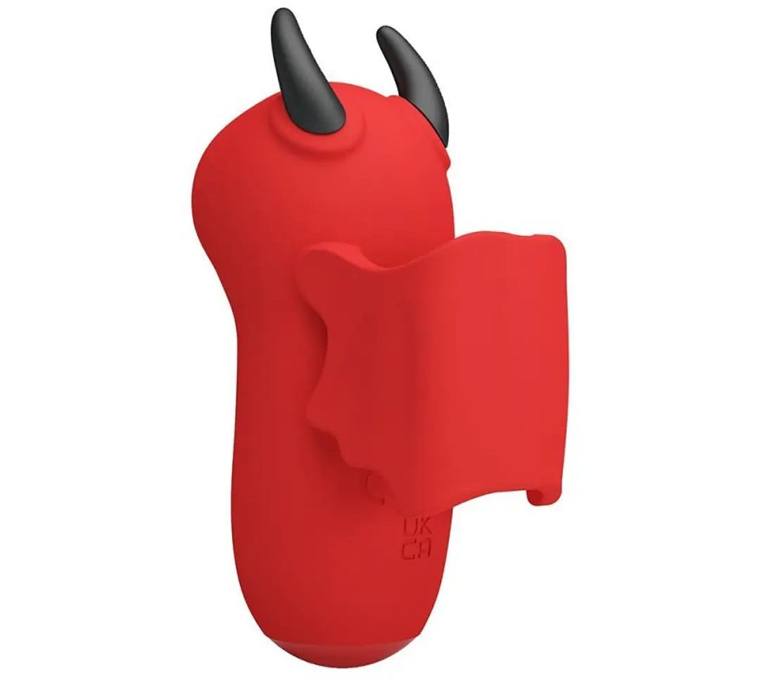Vibrador de Dedo con Succión y Electroestimulación Pretty Love - BaePink