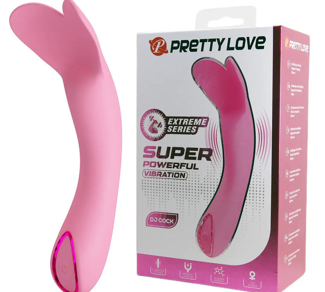 Vibrador Potente DJ Cock Pretty Love - BaePink