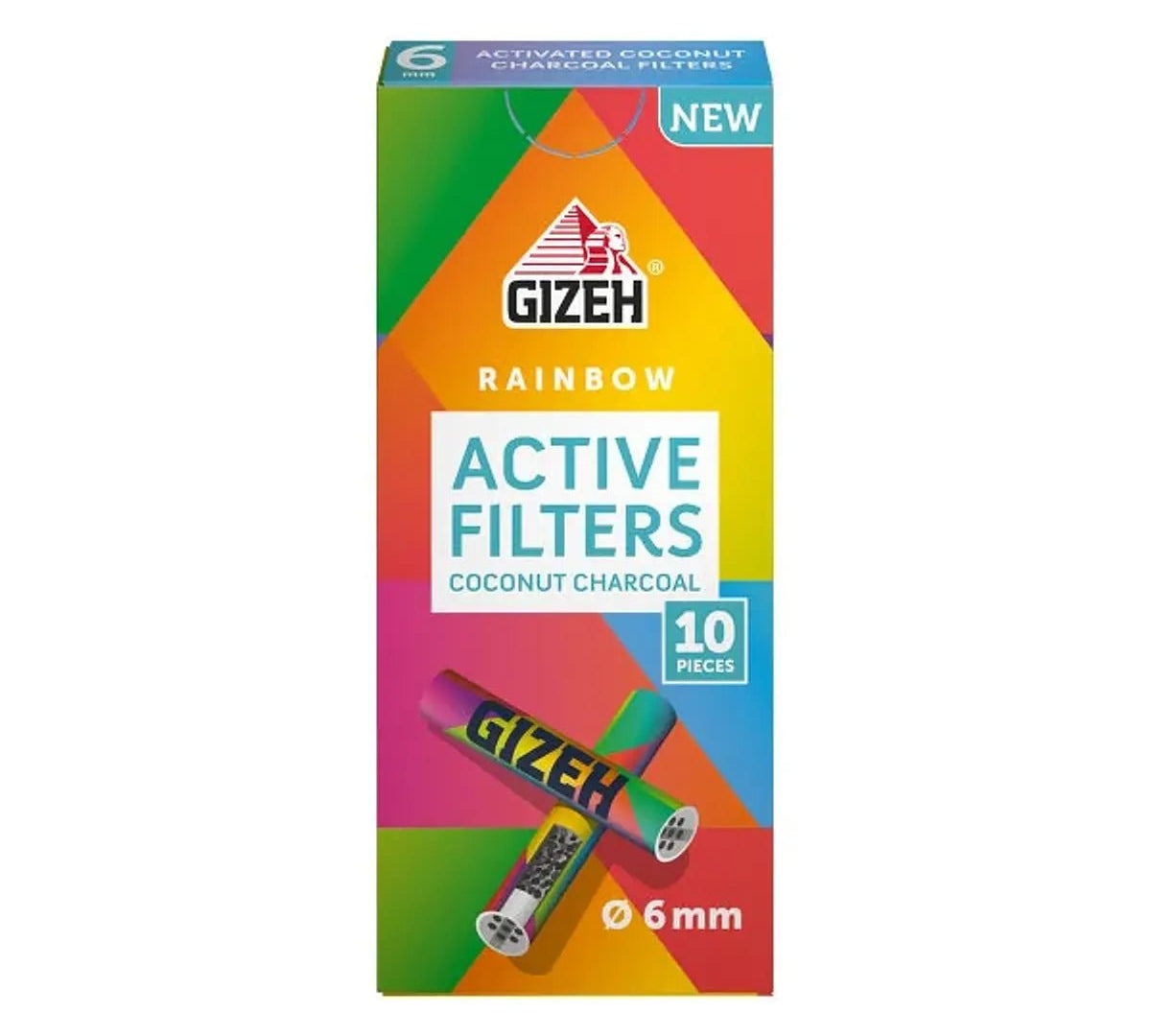 10 Active Filters Rainbow Gizeh - BaePink