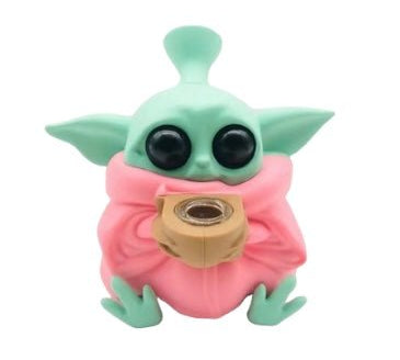 Bong Baby Yoda - BaePink