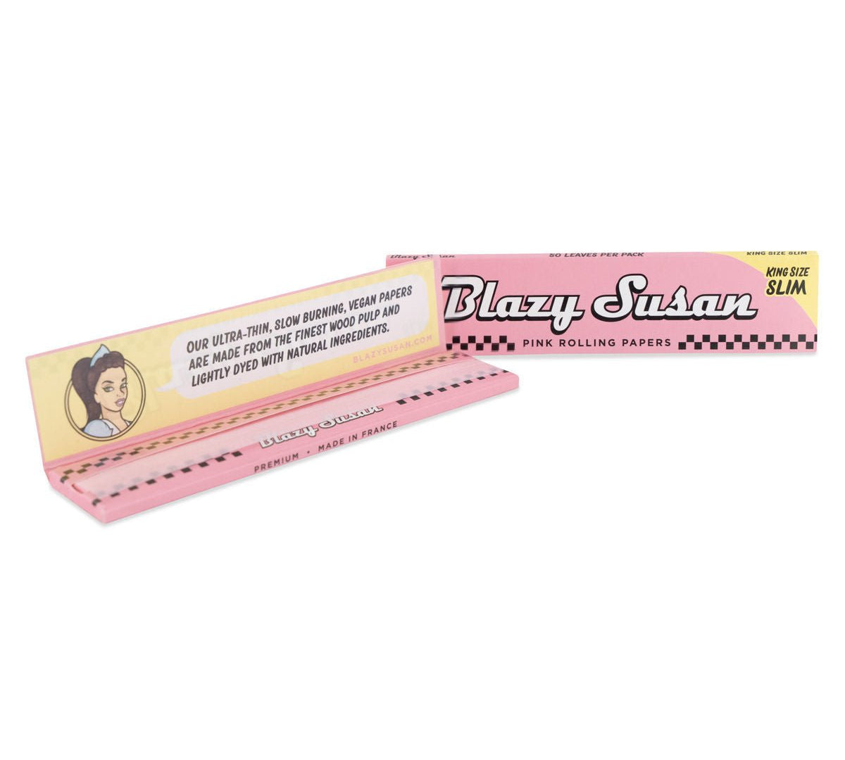 Papelillo Blazy Susan King Size - BaePink
